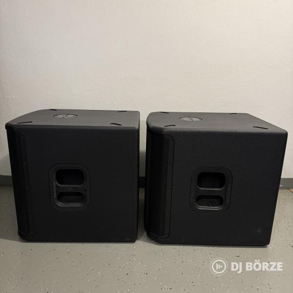 JBL PRX 915 (SUB) párban, csak 5 alkalommal használt, ajándék bőr védőhuzattal.