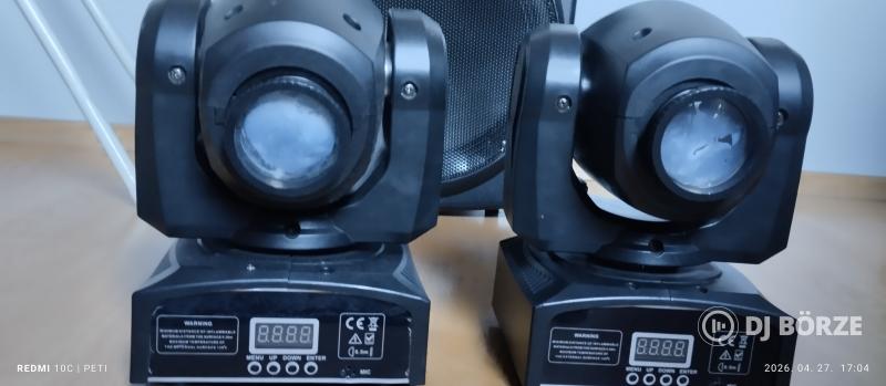 2db 30w-os robotlámpa