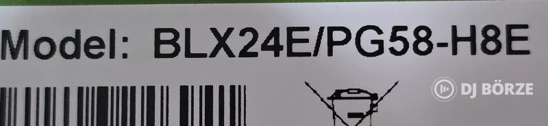 Shure BLX24E/PG58 H8E: 518-542 MHz