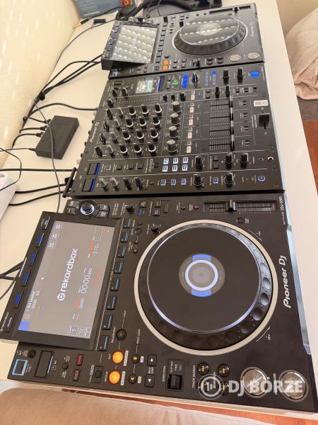 2db CDJ-3000, 1db DJM-A9 szett