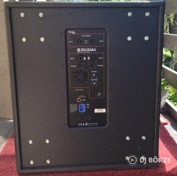 HK PR:O 18 Sub A,Aktiv hangfal.