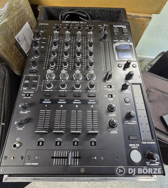 ELADÓ 2DB DENON SC6000 + 1DB DENON X1850 KEVERŐPULT + SAFE CASE RACKEK