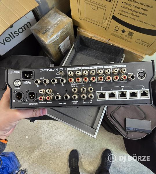 ELADÓ 2DB DENON SC6000 + 1DB DENON X1850 KEVERŐPULT + SAFE CASE RACKEK