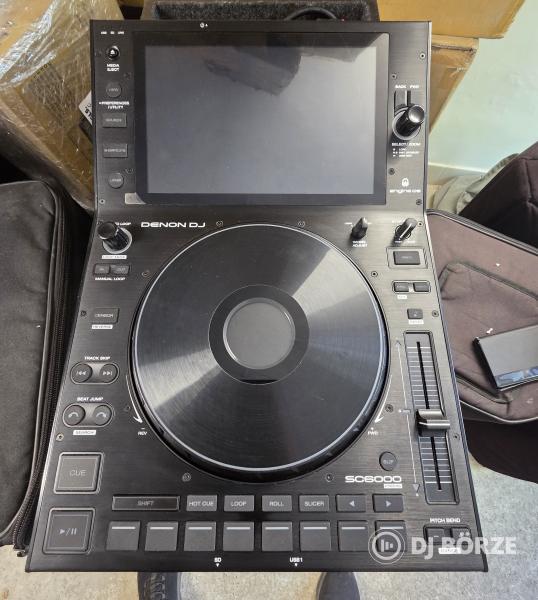 ELADÓ 2DB DENON SC6000 + 1DB DENON X1850 KEVERŐPULT + SAFE CASE RACKEK