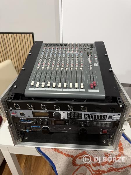 Dbx driverack + hangrendszer-menedzselő rendszer keverőpult