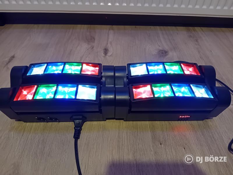10db rgbw led spider (beszámítás is) (Bp.- Székesfehérvár)(Régi retró fényeket is beszámítok)