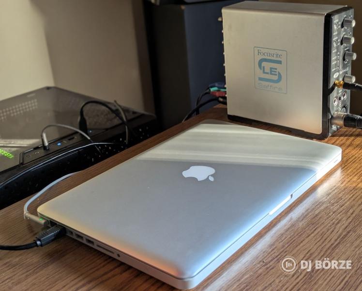 FireWire Munkaállomás: MacBook Pro 2010 (8GB RAM/240GB SSD) + Ableton Live 9 Suite licenc