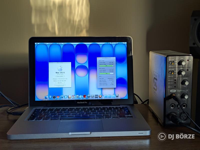 FireWire Munkaállomás: MacBook Pro 2010 (8GB RAM/240GB SSD) + Ableton Live 9 Suite licenc