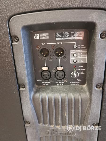 dB Technologies SUB 05D aktív mélynyomó