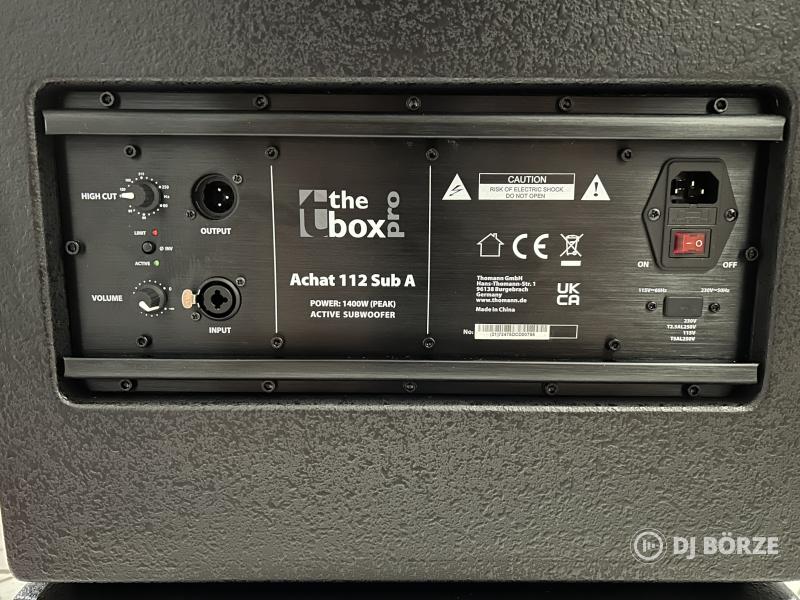 Eladó The Box Pro Achat 112A mélynomók.