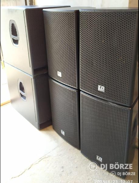 LD Systems StingerG2 2xSUB15+4xTop12 passzív hagfalak