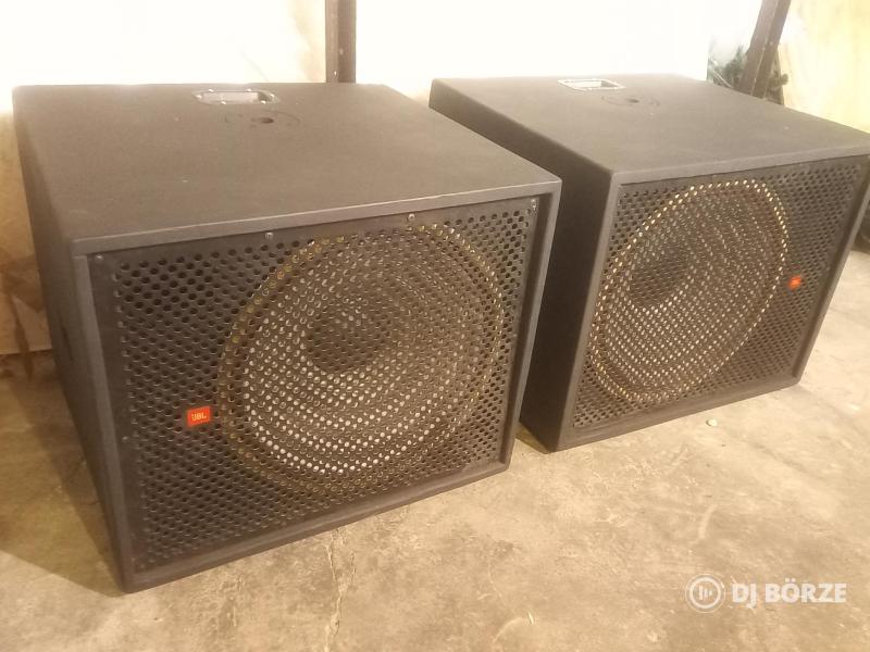JBL 2240H mélynyomók+ládák