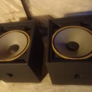 JBL 2240H mélynyomók+ládák