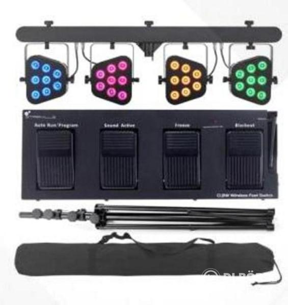 Stairville Crazy Par Bundle 4 8x5W Bundle 2 db