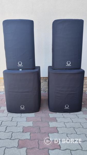 Turbosound iQ komplett hangrendszer (2x iQ18B + 2x iQ15) – Gyári tokokkal, szatelit rúdakkal eladó!