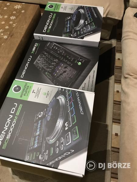 Gyűjtői, ÚJ állapotú ,dobozos, 2 db DENON SC5000M + 1 db DENON X1800 + MAGMA rack