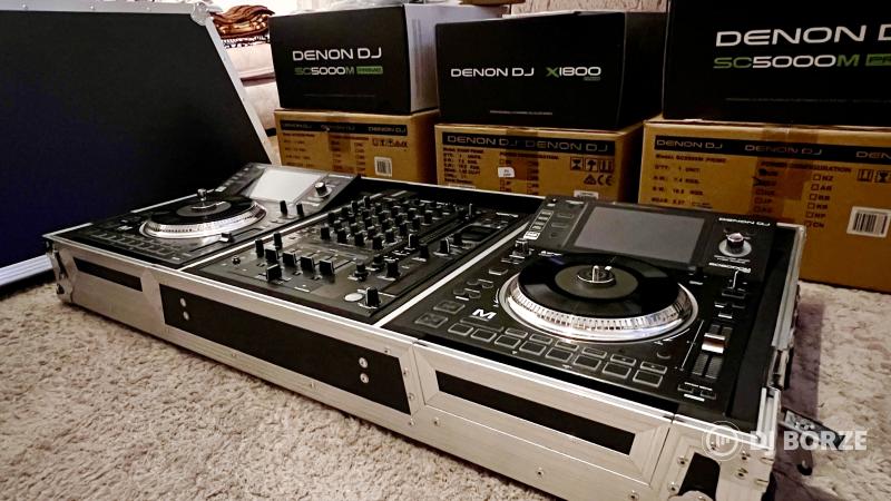 Gyűjtői, ÚJ állapotú ,dobozos, 2 db DENON SC5000M + 1 db DENON X1800 + MAGMA rack