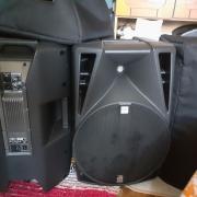 Mackie SRM 650, DB Technologies CROMO, 808D, DB 915DX, 512DX , 405, + tokok