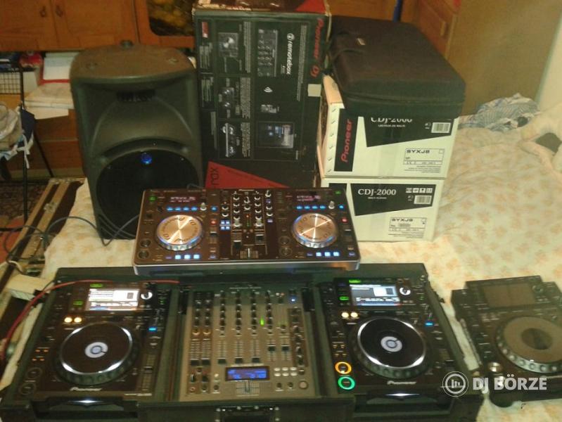 PIONEER Új XDJ-R1 + rack, CDJ 2000NXS, 2000, 400, 400LIMITED. DJM 900NXS2, 850, 750MK2, 400, S3