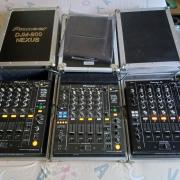 Pioneer DJM 900NEXUS 2, 850, 750MK2, 750, 700, 400, S3 SERATO, XDJ-R1, MACKIE d.2, A A MX 1400 DSP