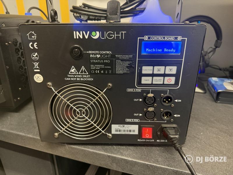 Involight Stratus Pro Professzionális Hazer DMX ködgép (1350W)