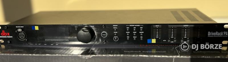 dBx Driverack PA2 rendszerprocesszor