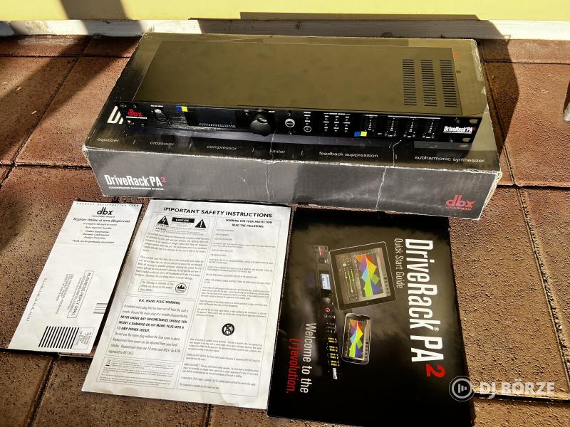 dBx Driverack PA2 rendszerprocesszor