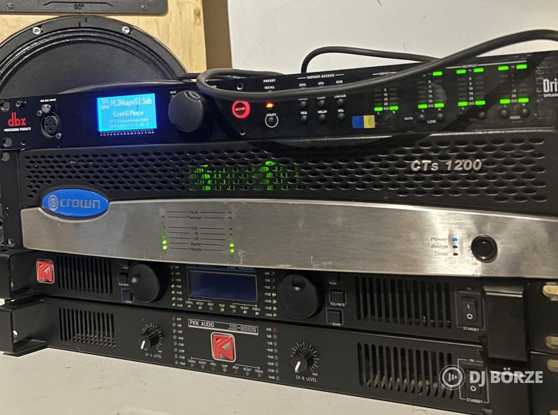 Crown CTs 1200 Damping Factor 3000