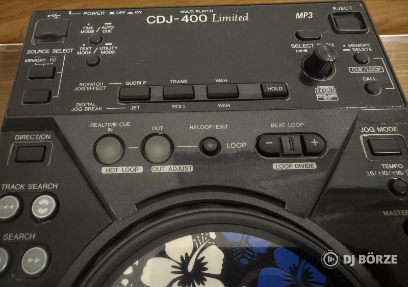 CDJ 400 Limited, nagyon szép állapot, tökéletes működés, ár/db