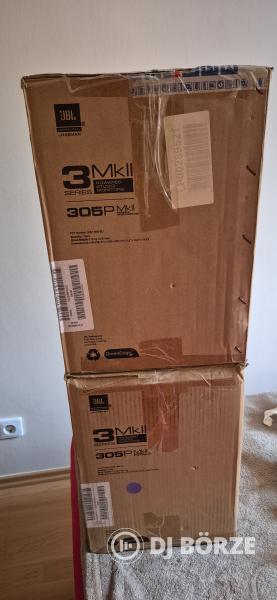 JBL 305P MkII Aktív Studio hangfal párban eladó, újszerűek.