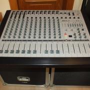 BELL Audio MRC 16 power mixer , 2 db. 15" hangfal HIBÁS