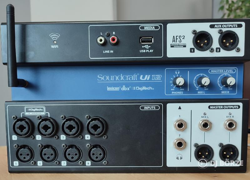 Soundcraft Ui12 keverőpult