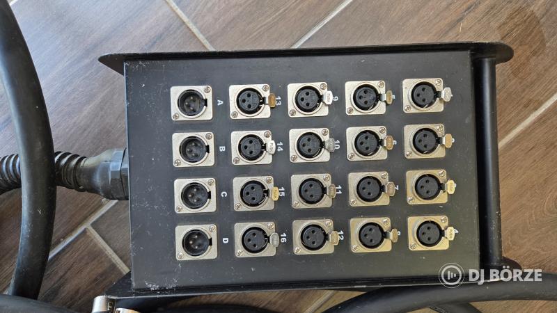 SoundKing AH104-30M 16/4 stagebox / csoportkábel – 30 m
