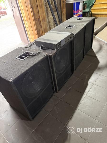 4 db EVM mélyláda + Siva PA1600