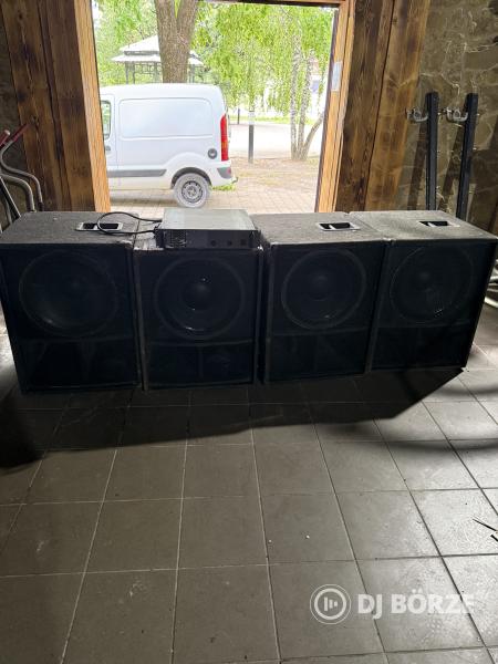 4 db EVM mélyláda + Siva PA1600