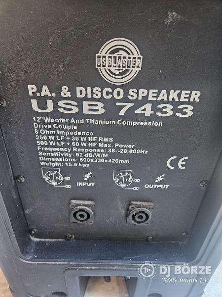 Us Blaster Hangfal 1db
