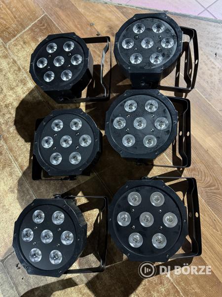 7x18W RGBWAUV LedPar