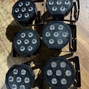 7x18W RGBWAUV LedPar