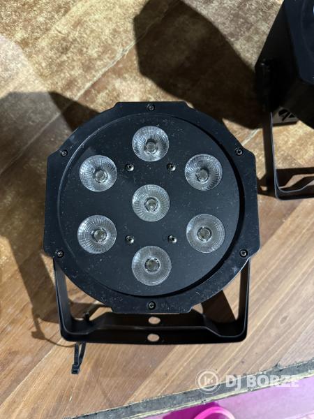 7x18W RGBWAUV LedPar