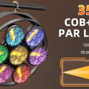 Eladó számlával, garanciával új 7x50 watt Retro Vintage wash/par lámpák