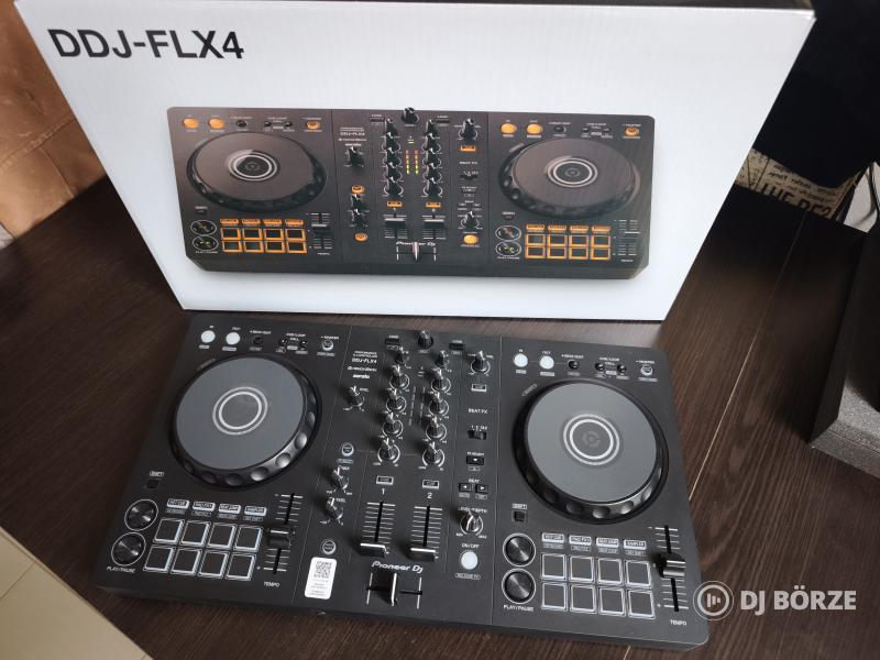 Pioneer DDJ FLX4 KIVÁLÓ ÁLLAPOTBAN, GARANCIÁLIS