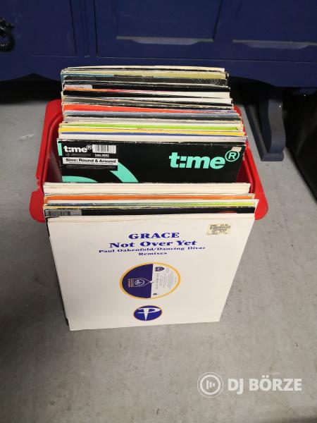 100+ maxi lemez, 90-es és 2000-es évek, house, dance, trance és társai