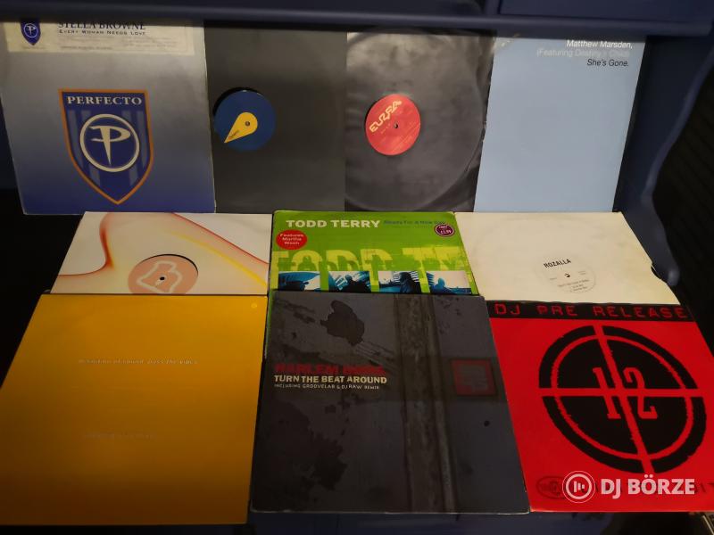 100+ maxi lemez, 90-es és 2000-es évek, house, dance, trance és társai