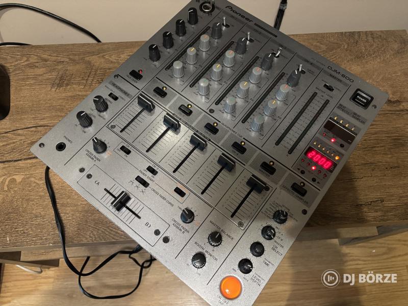 Pioneer DJM-600 Silver + Doboz