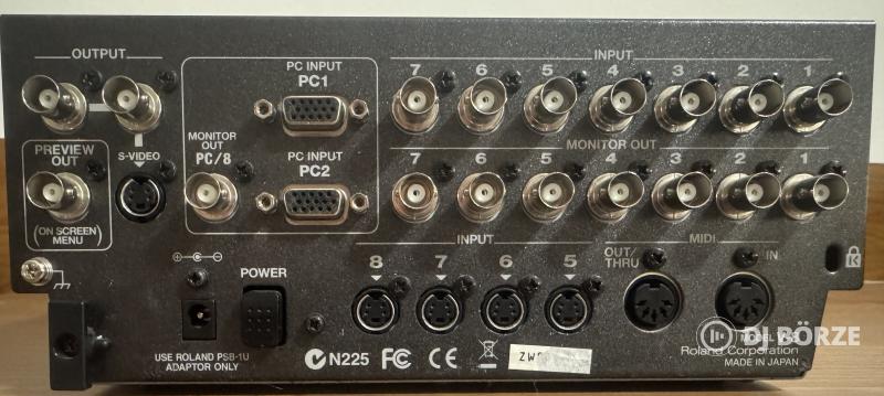 Roland Edirol V-8 video Keverő gyönyörű állapotban, made in Japan