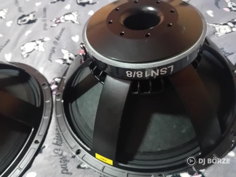 Eladó 1 pár Master audio lsn18/8 egyik hangszóró HIBÁS!