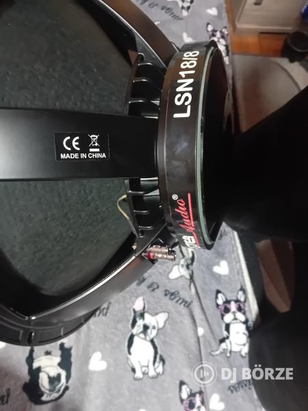 Eladó 1 pár Master audio lsn18/8 egyik hangszóró HIBÁS!