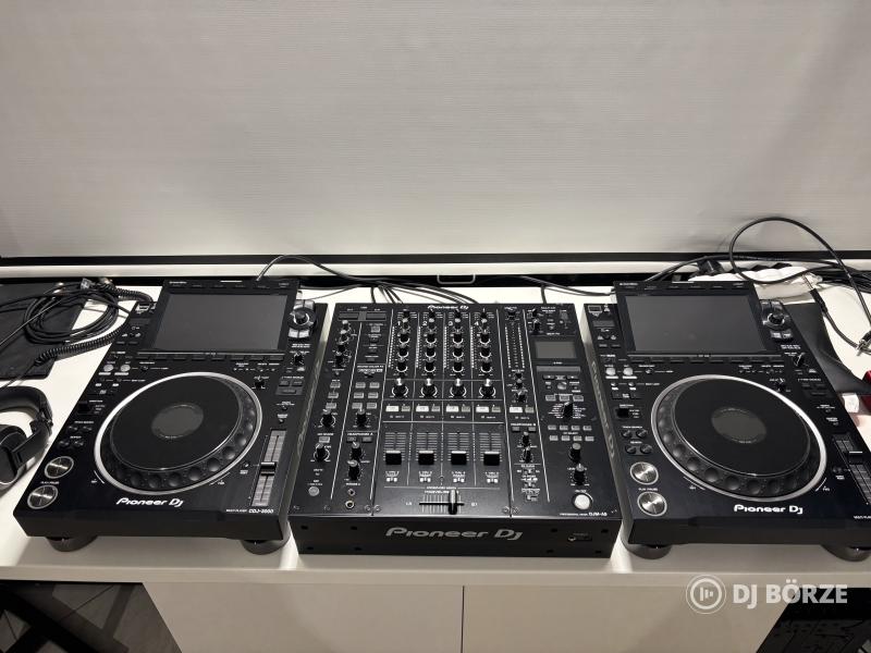 Pioneer CDJ 3000 2x + DJM A9
