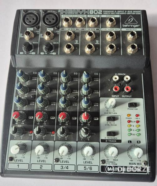 BEHRINGER XENYX 802 KEVERŐ!
