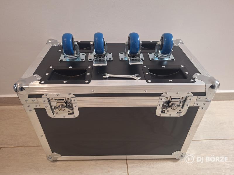 Eladó új 19x15 watt wash zoom robotlámpák rackekkel